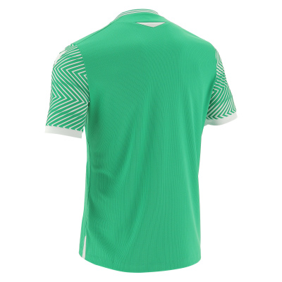 Футболка спортивная MACRON TUREIS ECO SHIRT GREEN/WHITE