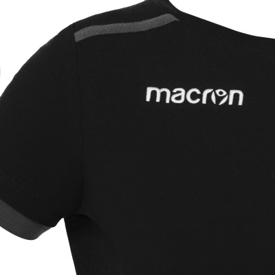 Футболка спортивная женская MACRON VIOLIN T-SHIRT BLACK/WHITE