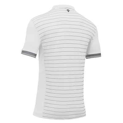 Поло парадное MACRON JUNGLE POLO WHITE/ANTHRACITE