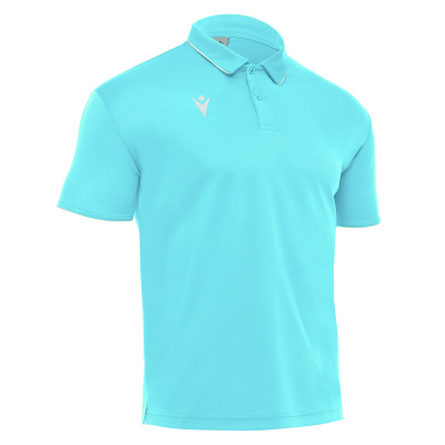 Поло парадное MACRON DRACO HERO POLO COLUMBIA/WHITE