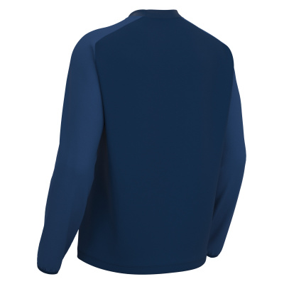 Толстовка тренировочная MACRON THALOS TRAINING TOP NAVY/LIGHT NAVY
