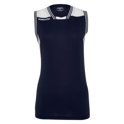 Майка спортивная MACRON RADON WOMAN SHIRT NAVY/WHITE
