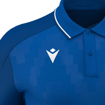 Поло парадное MACRON ECHOES POLO ROYAL BLUE/WHITE
