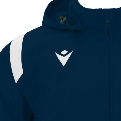 Куртка спортивная MACRON SARANSK MESH LINED WINDBREAKER NAVY/WHITE