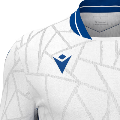 Футболка спортивная MACRON CERBERUS ECO SHIRT WHITE/ROYAL BLUE