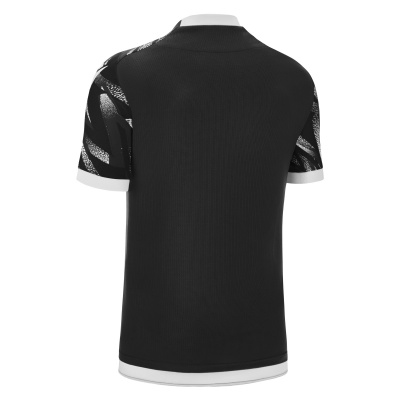 Футболка спортивная MACRON THEMIS ECO SHIRT BLACK/WHITE