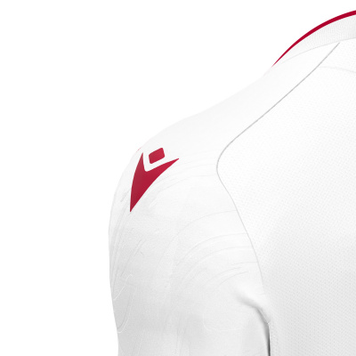 Футболка спортивная MACRON ARCANE ECO SHIRT WHITE/RED