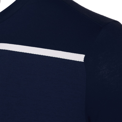 Футболка спортивная х/б MACRON COUNTRY T-SHIRT NAVY/WHITE