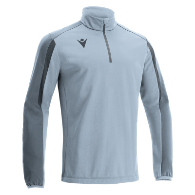 Толстовка тренировочная MACRON ARNO TRAINING 1/4 ZIP TOP SILVER/ANTHRACITE