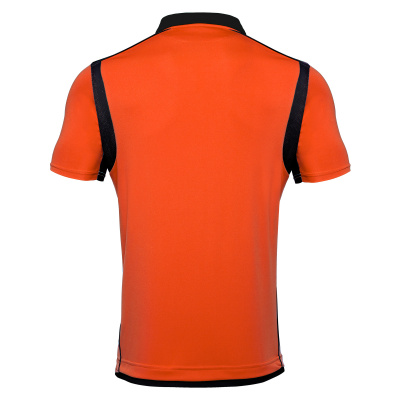 Футболка спортивная MACRON TABIT SHIRT ORANGE/BLACK