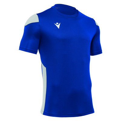 Футболка спортивная MACRON POLIS SHIRT ROYAL BLUE/WHITE