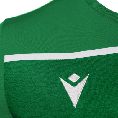 Футболка спортивная MACRON DENEB SHIRT GREEN/WHITE