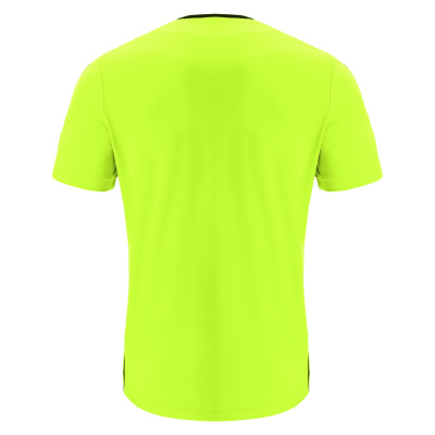 Футболка судейская проф. MACRON FRISK SHIRT NEON YELLOW/BLACK