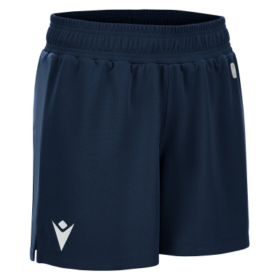 Шорты спортивные MACRON PLATINUM ECO WOMAN SHORT NAVY/WHITE