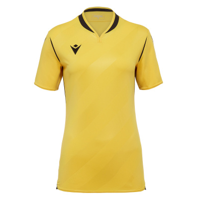 Футболка спортивная женская MACRON ALYA SHIRT YELLOW/BLACK
