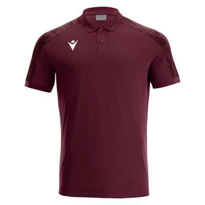 Поло парадное MACRON ROCK POLO CARDINAL/DARK CARDINAL