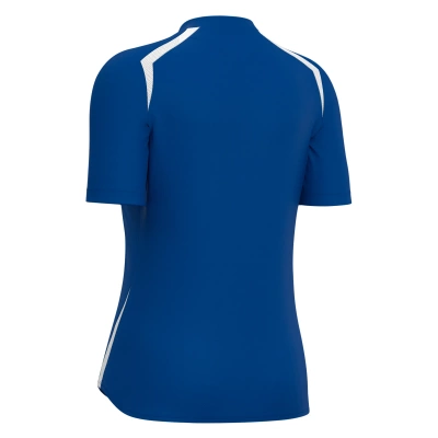 Футболка спортивная женская MACRON ANDURIL SHIRT ROYAL BLUE/WHITE