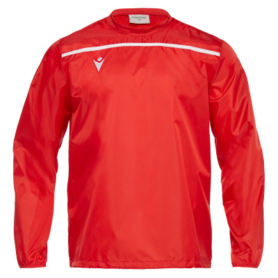 Ветровка MACRON CHICAGO MESH LINED WINDBREAKER RED/WHITE
