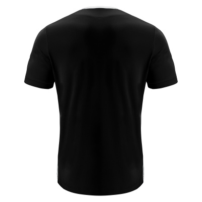 Футболка судейская проф. MACRON FRISK SHIRT BLACK/WHITE