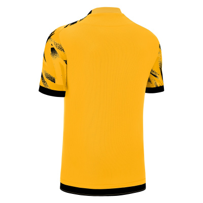 Футболка спортивная MACRON THEMIS ECO SHIRT AMBER/BLACK