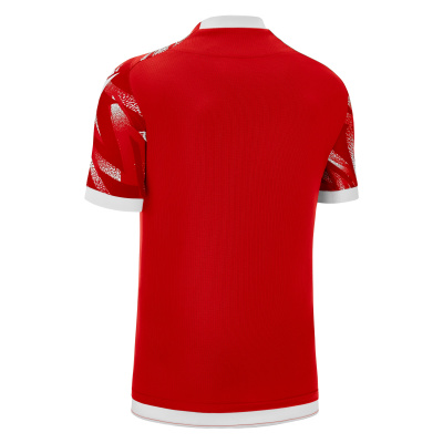 Футболка спортивная MACRON THEMIS ECO SHIRT RED/WHITE