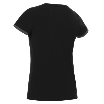 Футболка спортивная женская MACRON VIOLIN T-SHIRT BLACK/WHITE