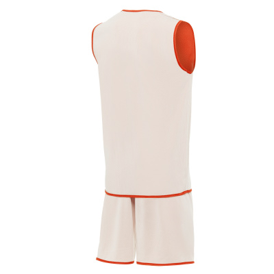 Комплект баскетбольный MACRON X400 SET REVERSIBLE ORANGE/WHITE