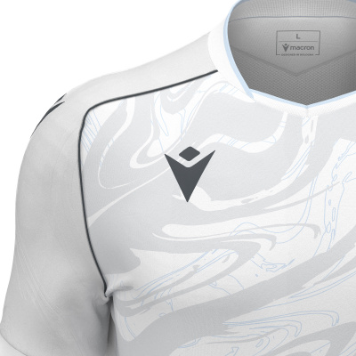 Футболка спортивная MACRON ARCANE ECO SHIRT WHITE/SILVER
