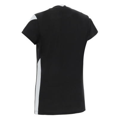 Футболка спортивная женская MACRON OXYGEN SHIRT BLACK/WHITE
