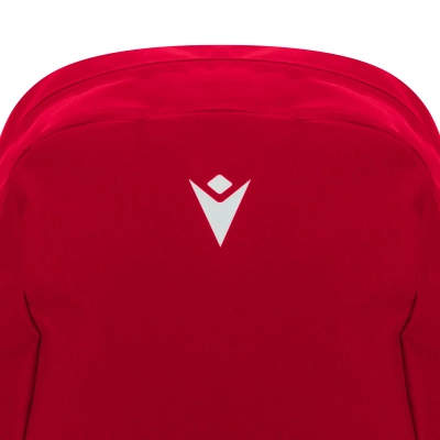 Рюкзак спортивный MACRON CREW BACKPACK W/SEMI RIGID BOTTOM L RED