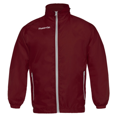 Ветровка спортивная MACRON PRAIA MESH LINED WINDBREAKER CARDINAL/GREY