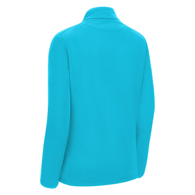 Толстовка тренировочная женская MACRON MAIRA TRAINING 1/4 ZIP TOP NEON SKY/ANTHRACITE