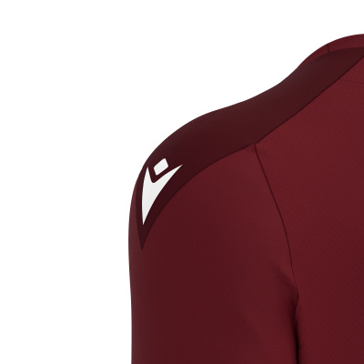 Футболка спортивная MACRON WISP SHIRT CARDINAL/DARK CARDINAL