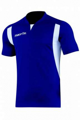 Футболка спортивная MACRON HELIUM SHIRT ROYAL BLUE/WHITE