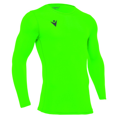 Поддева спортивная MACRON HOLLY UNDERWEAR LONG SLEEVES NEON GREEN