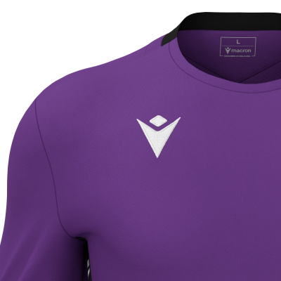 Футболка спортивная MACRON ARGO SHIRT PURPLE/BLACK