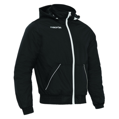 Куртка спортивная MACRON MOSCOW BOMBER JACKET BLACK/WHITE