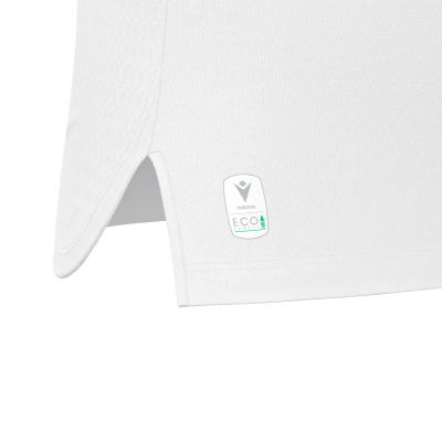 Футболка спортивная MACRON LILY ECO MATCH DAY SLEEVESLESS SHIRT WHITE/SILVER