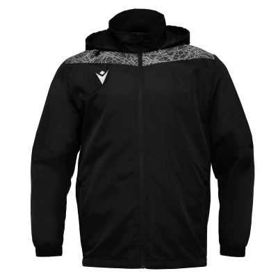 Куртка спортивная MACRON LAHTI MESH LINED SHOWERJACKET BLACK/WHITE