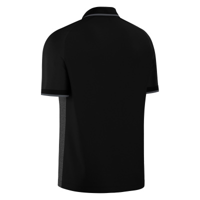 Поло парадное MACRON AULOS POLO BLACK/DARK ANTHRACITE