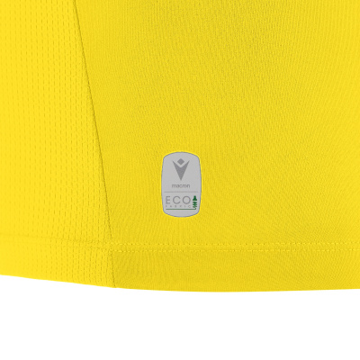 Футболка спортивная MACRON CHARON ECO SHIRT YELLOW/RED/NAVY