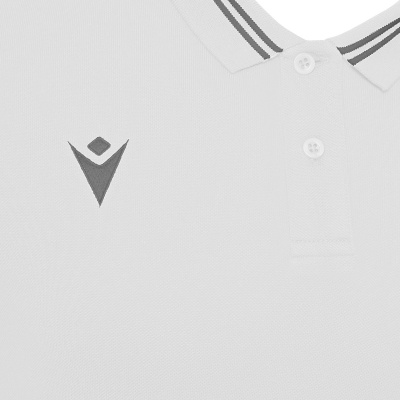 Поло парадное MACRON YUKAR POLO WHITE/ANTHRACITE