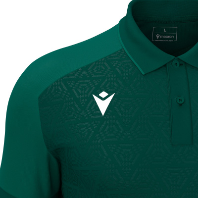 Поло парадное MACRON BALDWIN POLO BOTTLE GREEN/LIGHT BOTTLE GREEN
