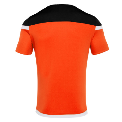 Футболка спортивная MACRON TITAN SHIRT ORANGE/BLACK
