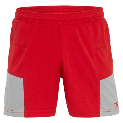 Шорты игровые MACRON DUNSTAN SHORT RED/GREY