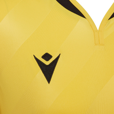 Футболка спортивная женская MACRON ALYA SHIRT YELLOW/BLACK