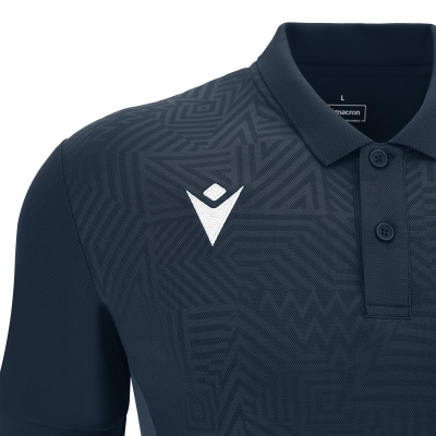 Поло парадное MACRON RAP POLO NAVY/WHITE