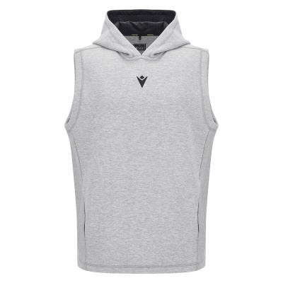 Худи спортивное MACRON REMI ICON COTTON HOODYSLEVELESS GREY MELANGE