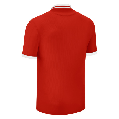 Футболка спортивная MACRON HALLEY SHIRT RED/WHITE