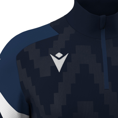 Толстовка тренировочная STARFALL TRAINING 1/4 ZIP TOP NAVY/WHITE